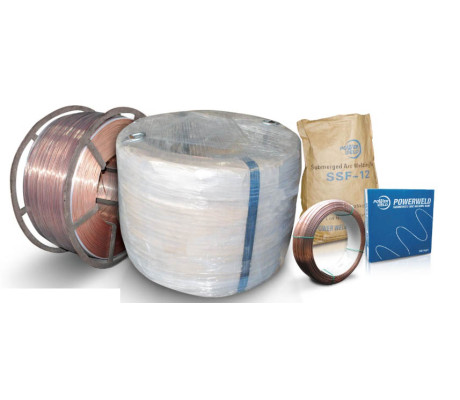 DÂY HÀN HỒ QUANG CHÌM POWER WELD EM12K Ø 3.2MM